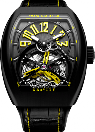 Fake Franck Muller Gravity Yellow V 45 GRS BR BR NR Y watch